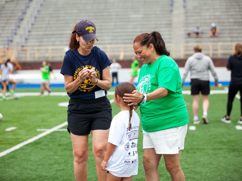 Trailblazing soccer leader Carrie Taylor returned to her hometown to inspire the next generation of female athletes at Flint Style Soccer’s first-ever Empowering Women in Soccer clinic.