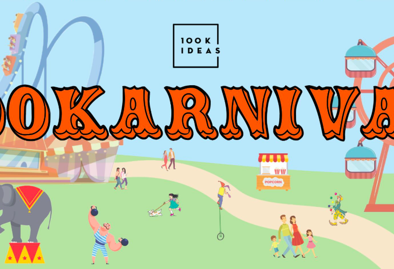 100K Ideas presents 100Karnival — a student-led fundraiser packed with games, prizes, snacks, and summer fun.