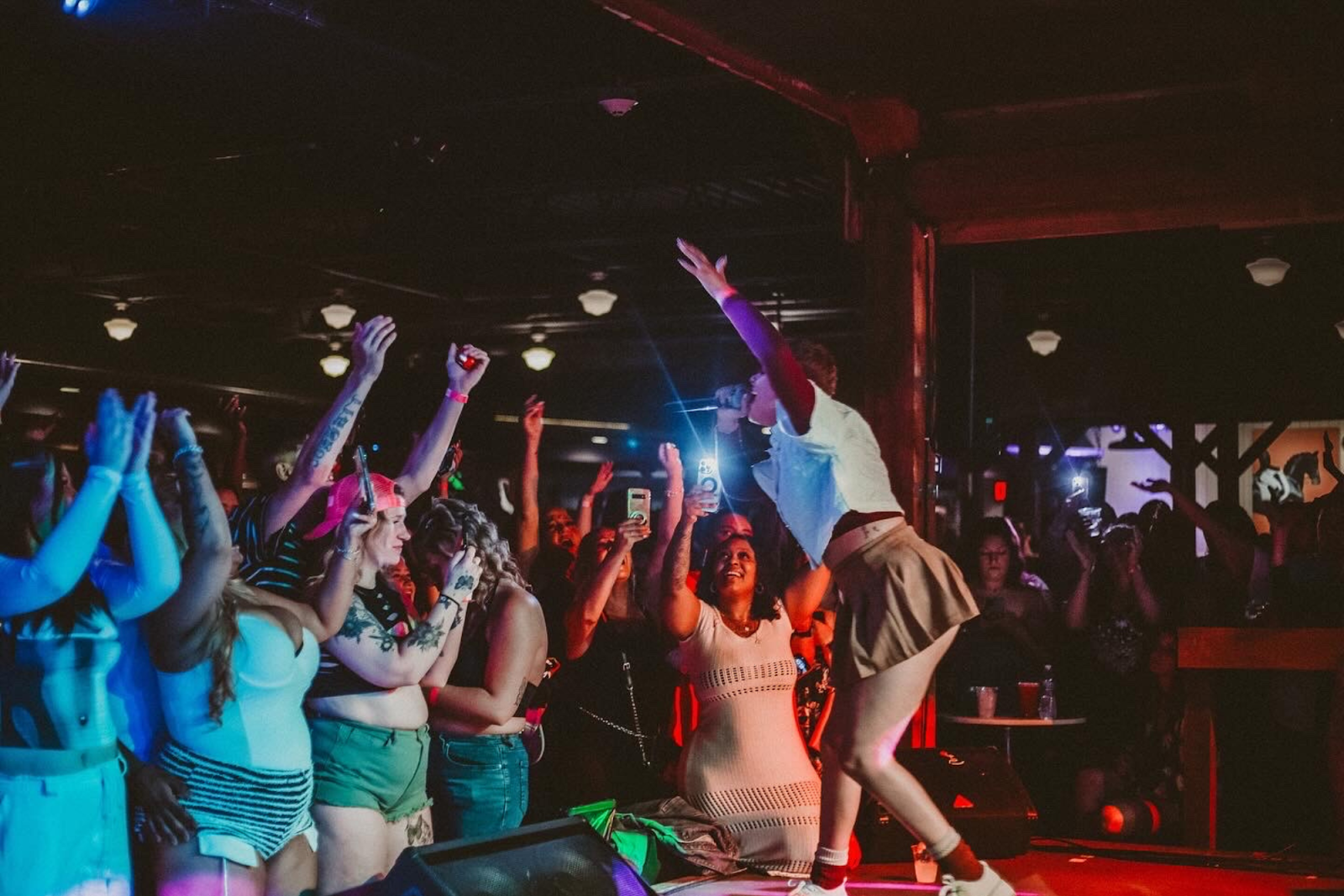 Taylor Tatum is ready to get the crowd hype during her FIM Capitol Theatre showcase performance.