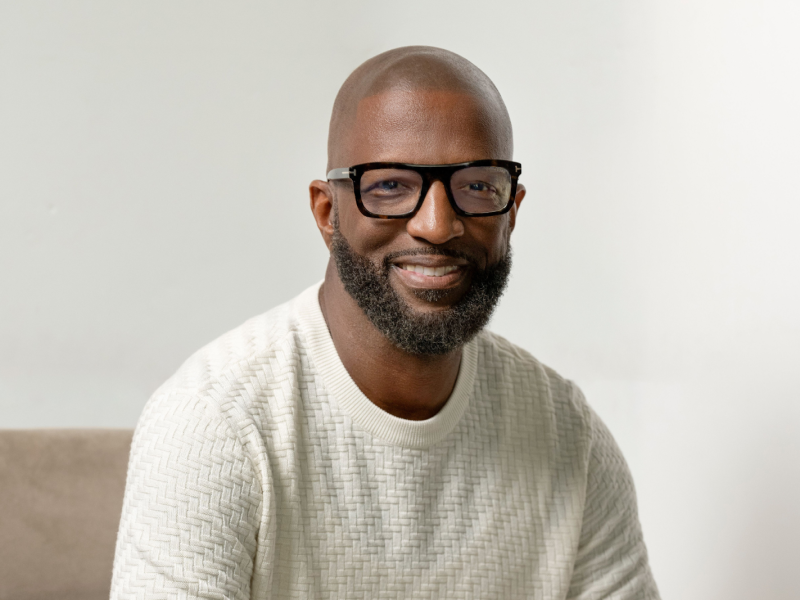 Rickey Smiley is all smiles for his upcoming Rickey Smiley and Friends show at the FIM Whiting Auditorium in downtown Flint.
