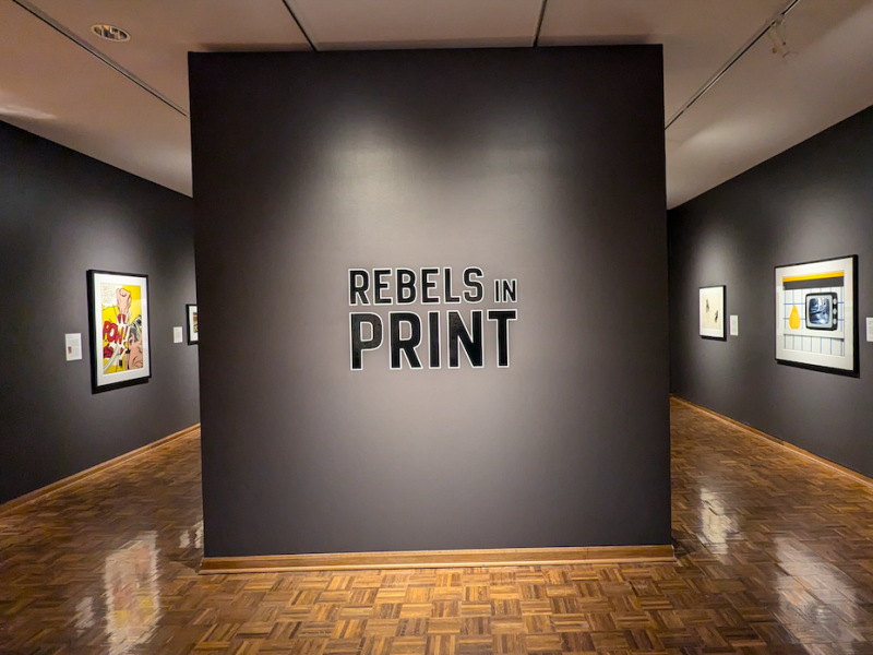 The new ‘Rebels in Print’ exhibit at the Flint Institute of Arts showcases the influential art forms of lithography and printmaking throughout the decades.