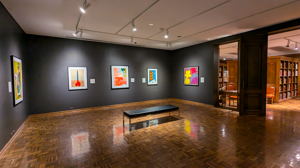 The Graphics Gallery inside the Flint Institute of Arts.