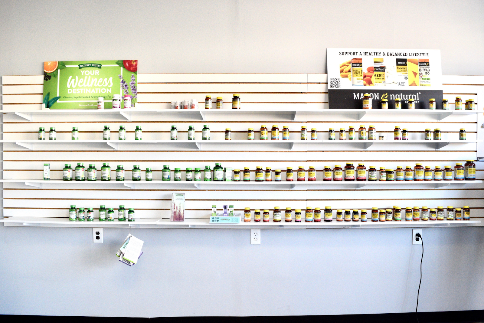 Maxwell Pharmacy offers many supplements to complement any regime. (Michell Thompson | Flintside.com)