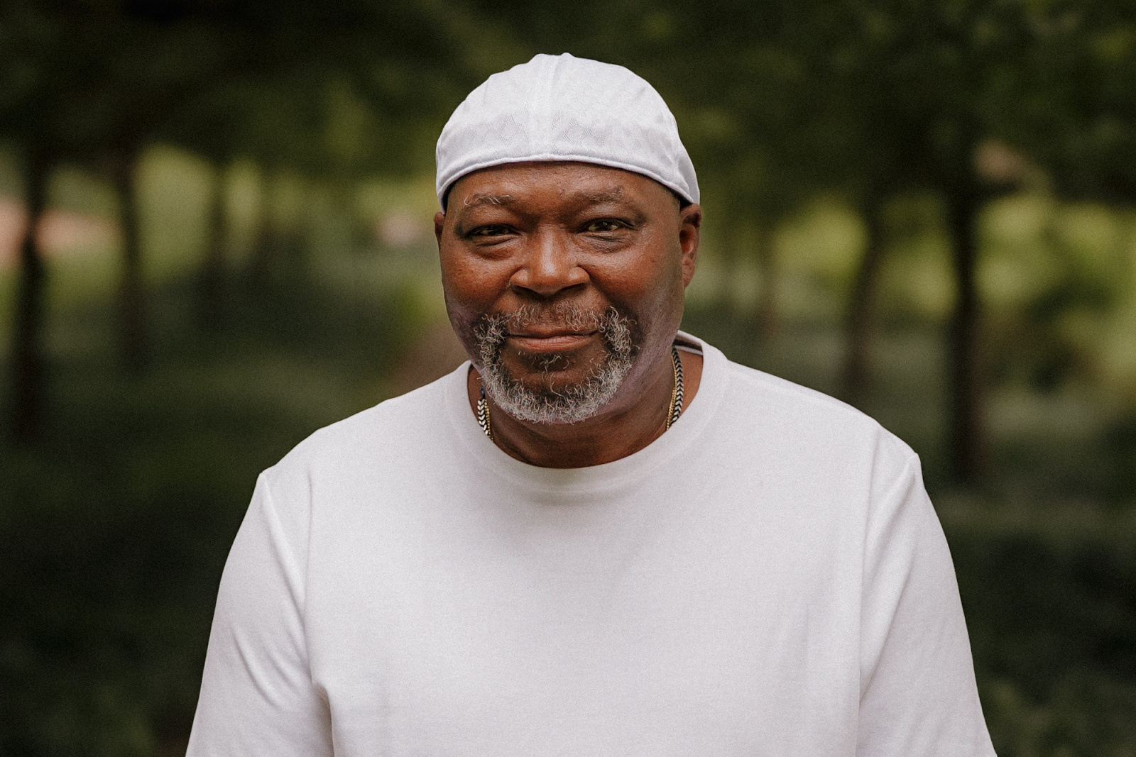 Ronnie Summers poses for a portrait photo on August 11, 2024. (Anthony Summers | Flintside.com)