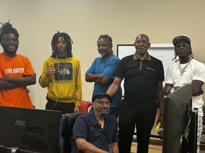 Proud members of the Urban Renaissance Center pose for a photo on Aug. 8, 2024.