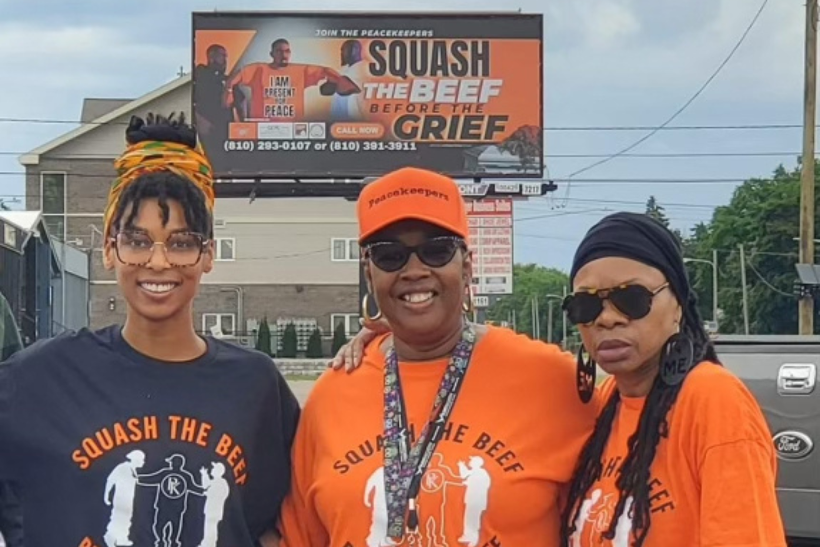 Members of The Peacekeepers.