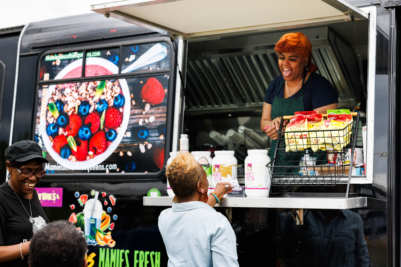 Vendors were plentiful at Sarvis Park's Juneteenth kickoff on June 8, 2024.