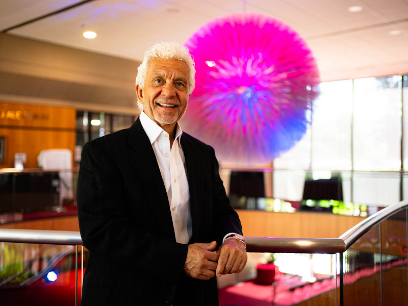 FIM's CEO and President, Rodney Lontine, pictured inside the Whiting Auditorium on May 24, 2024.