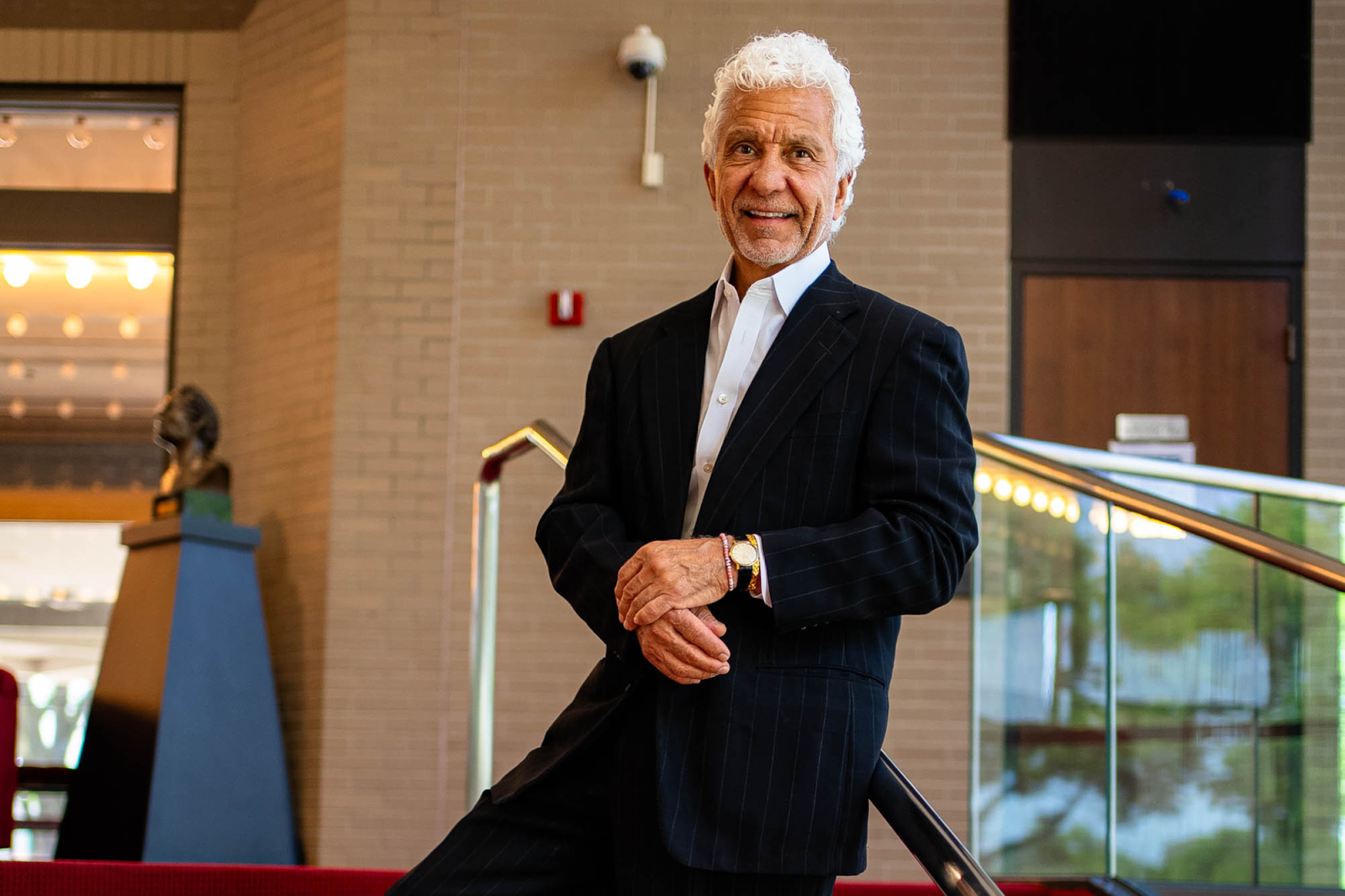 FIM's CEO and President is all smiles when talking about FIM's newest season and the diverse offerings FIM is undertaking on May 24, 2024. (Travis Ricketts | Flintside.com)