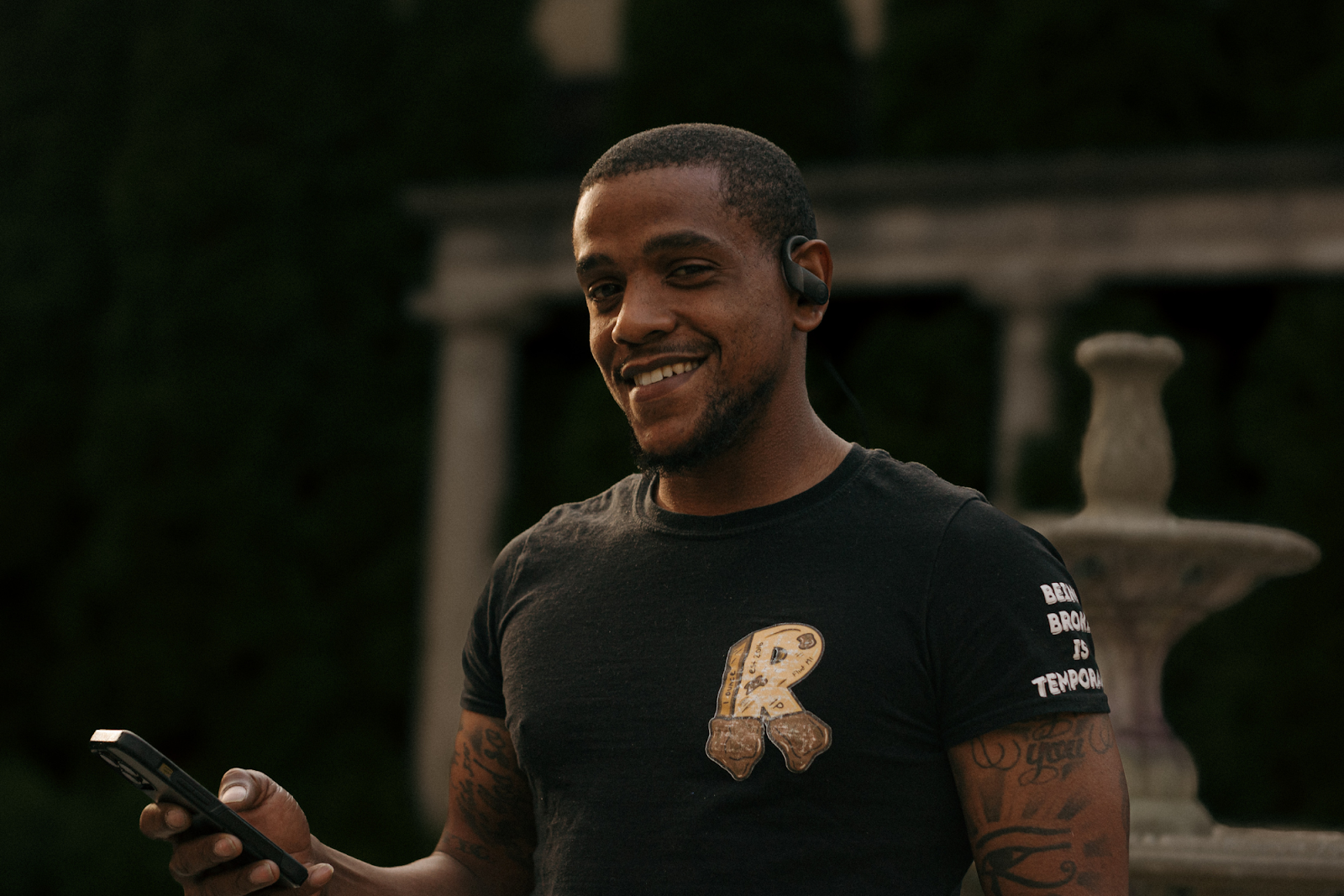 "I feel the powers that be recognized the necessity of growth in the downtown area. I think they finally got to where they’re ready to do that, and we have been preparing ourselves for a long time," explains Figga Da Kid on April 22, 2024. (Anthony Summers | Flintside.com)