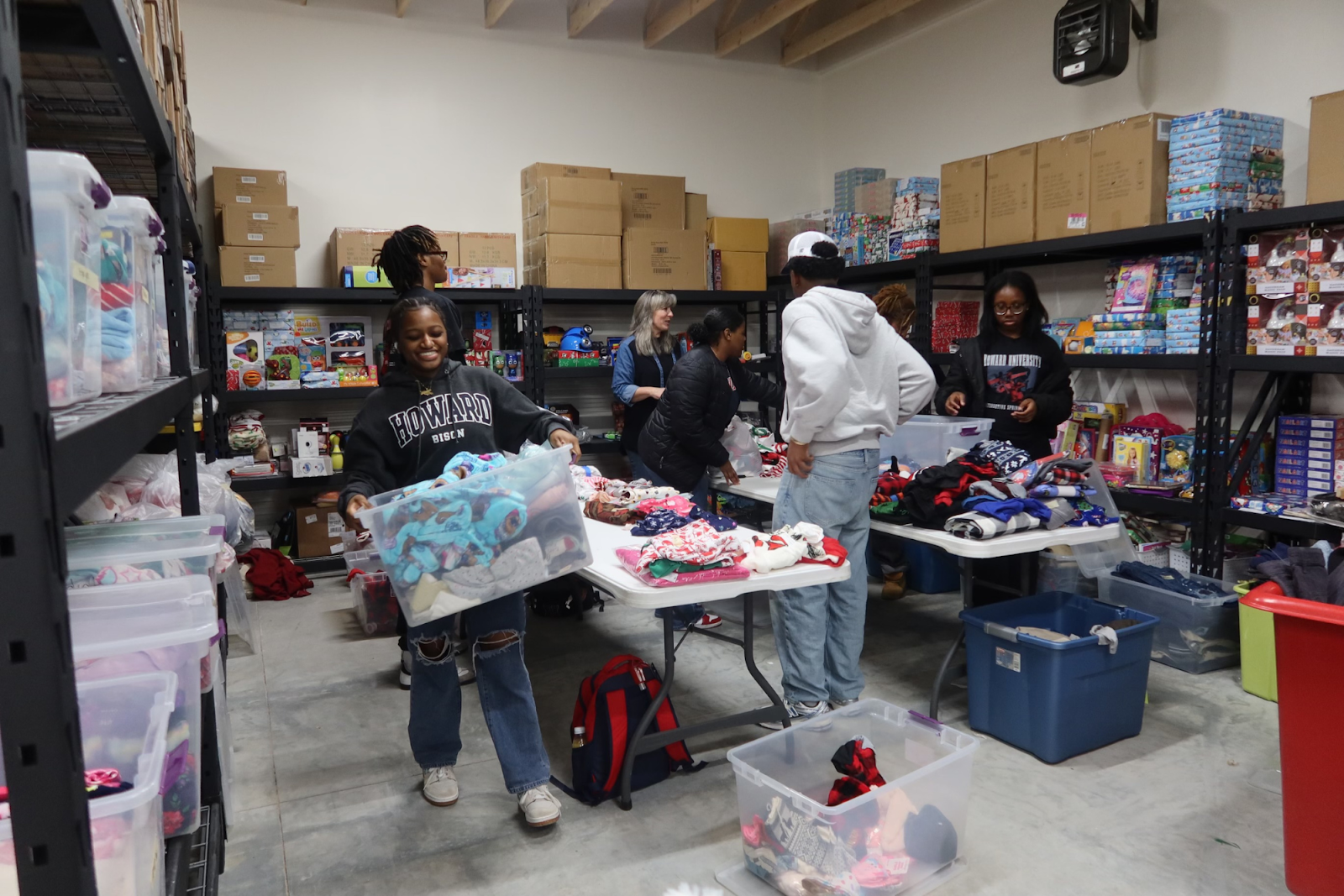 Howard University students are helping and engaging with the Flint community during their Alternative Spring Break which celebrates 30 years of service. (Courtesy photo | Jada Lewis of Howard University)