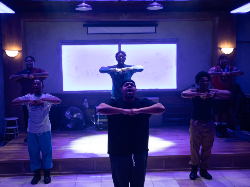 Award-winning playwright James Anthony Tyler's new play, Into the Side of a Hill, is a tale of six Black fraternity brothers at an HBCU.