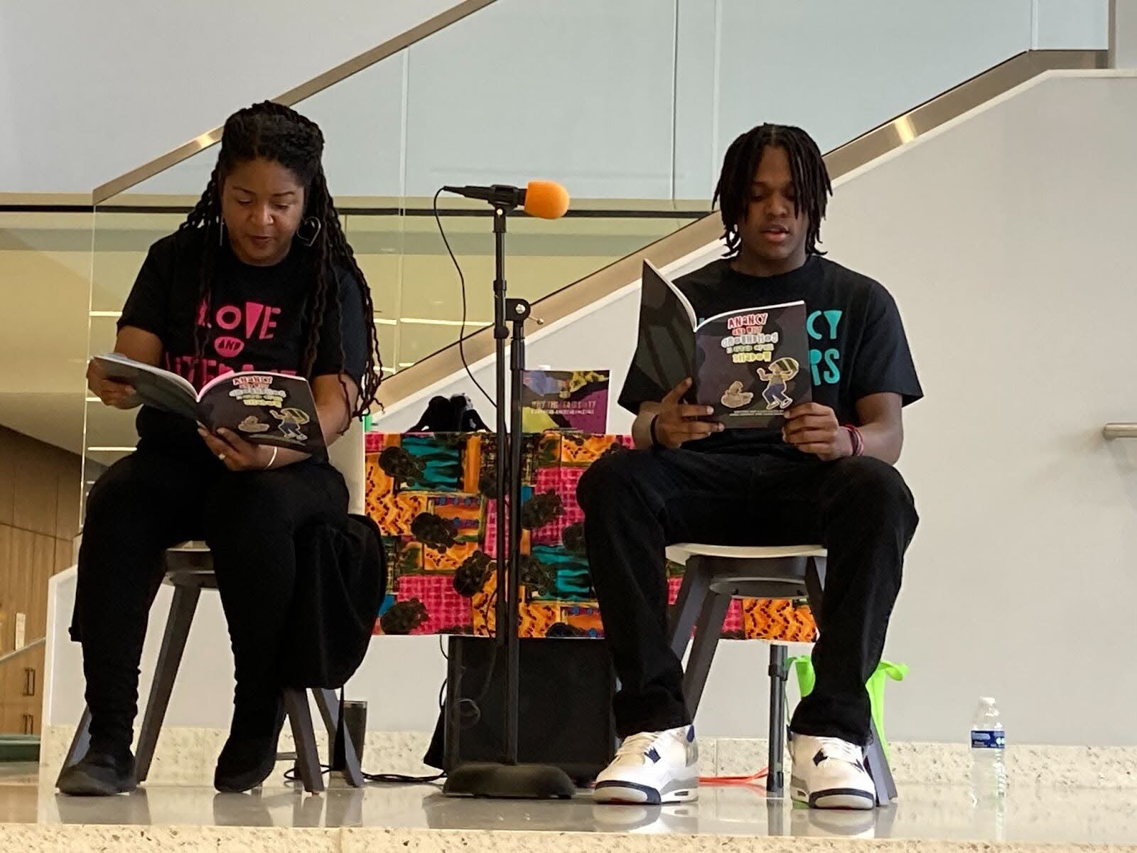 “Doing this with my mom makes me less nervous; it feels more natural.” - Ande Womack
