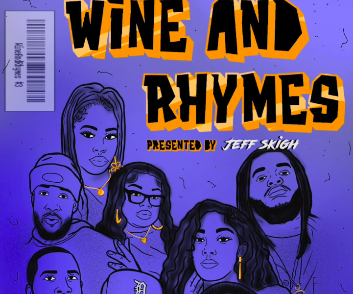 Jeff Skigh, known as Big Jeffrey, has created a new event series called 'Wine and Rhymes' to showcase Flint's diverse talent in an intimate setting.