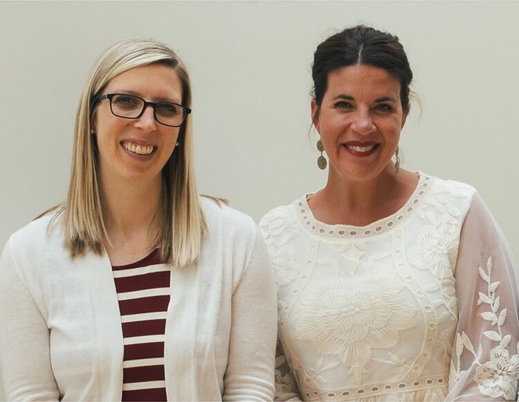 Courtney Wilder and Laura Buck.