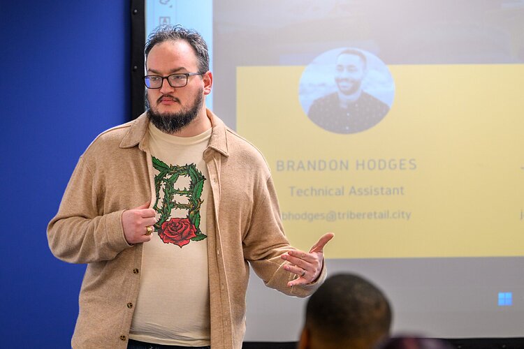 Josh Bails, BCV technical assistant.