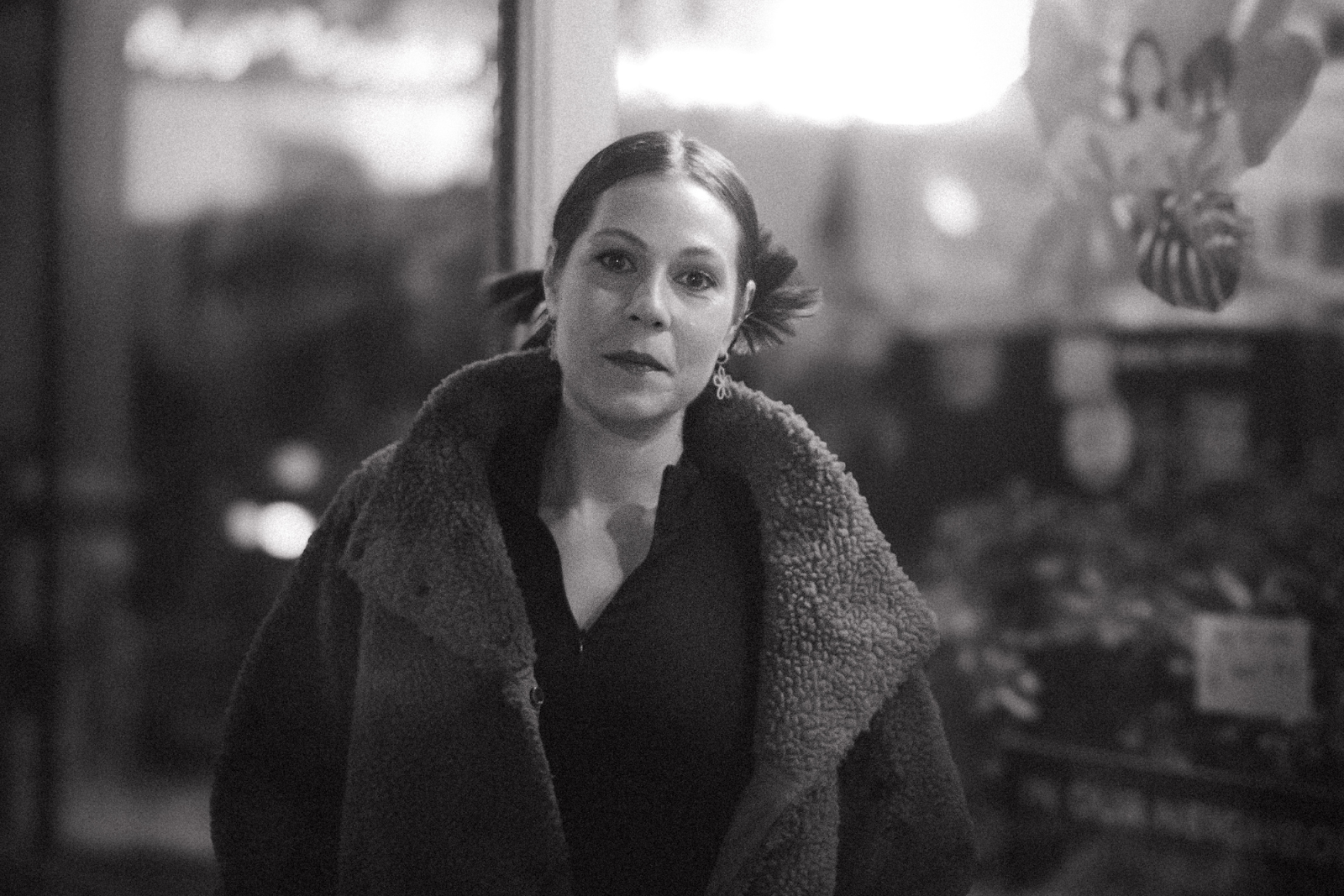 "Don’t be afraid to ask for help" is one of the many lessons Kaufmann learned from 'Say Your Piece,' pictured in downtown Flint on Jan. 18, 2024. (Anthony Summers | Flintside.com)