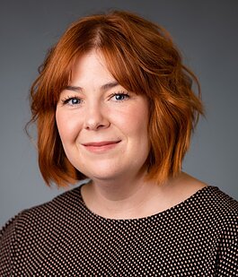 Katie Sloan, Central Michigan University faculty member and childcare researcher.