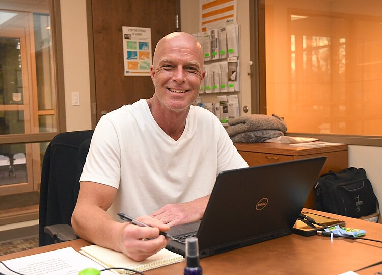 John Boyd is a recovery coach at Summit Pointe Psychiatric Urgent Care.
