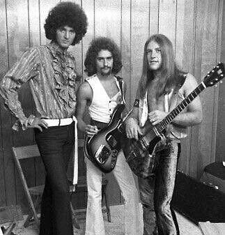 Grand Funk Railroad in the 1970s.