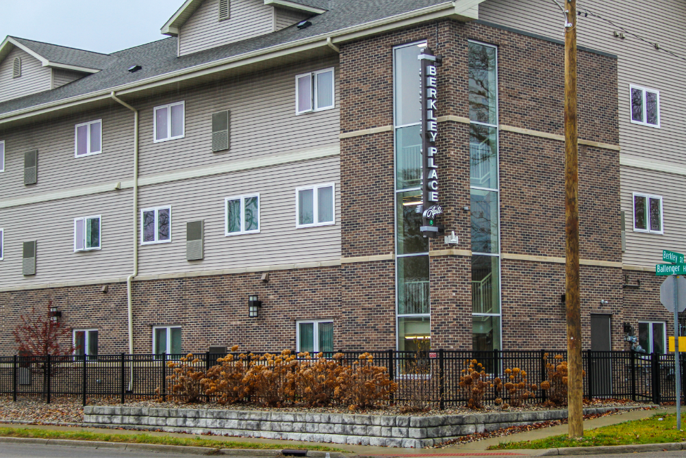 Pictured on Dec. 27, 2023, the brand-new 33-unit apartment complex opened during the pandemic brings new housing opportunities to the Ballenger Highway area. (Xzavier Simon | Flintside.com)
