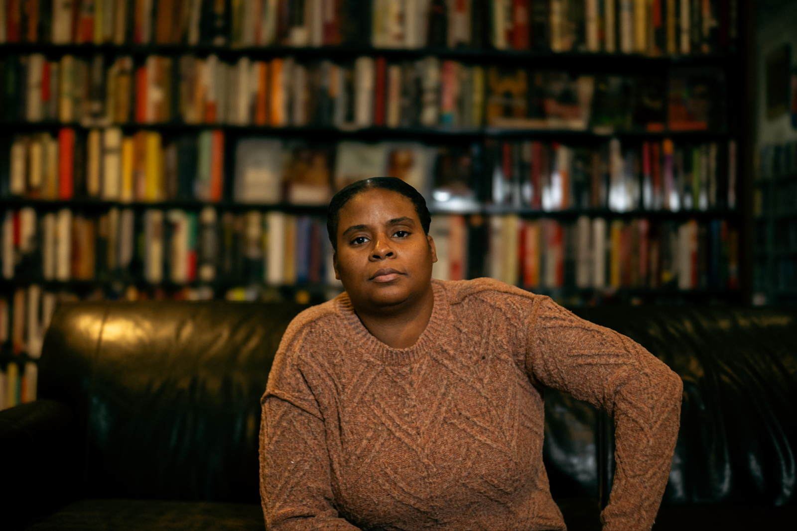 "Sometimes, you have to let it go and let it flow. Now you gotta remember you still have to put the work into it, and success is what you define it as," explains Dantzler inside Totem Books on Nov. 20, 2023. (Anthony Summers | Flintside.com)