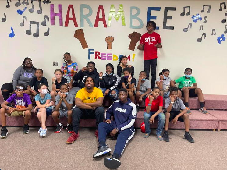Calvary UMC scholars and team members pictured after the FFSC Harambee event.