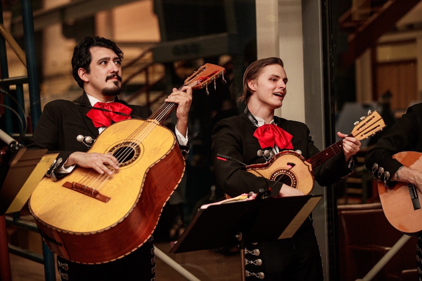 El Ballet Folklórico Estudiantil performs during Mott Community College’s Technology Division’s Hispanic Heritage Month Celebration at the Regional Technology Center in Flint on Thursday, Sept. 28, 2023. (Jenifer Veloso | Flintside.com)
