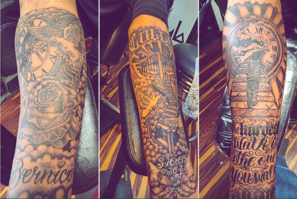 “I still have a lot of customers that love my work. They see my work and say, ‘go do your thing,’ says K-Dub on celebrating almost 20 years of tattooing. (Courtesy photo)