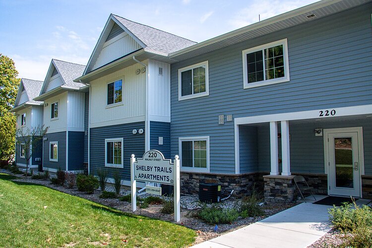 Shelby Trails Apartments.