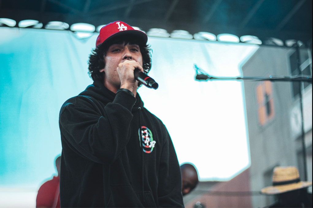 Newcomer jaeEL gives Flint a glimpse of the unseen artists making headway into the Flintdustry at 810 Day on August 10, 2023. (Anthony Summers | Flintside)