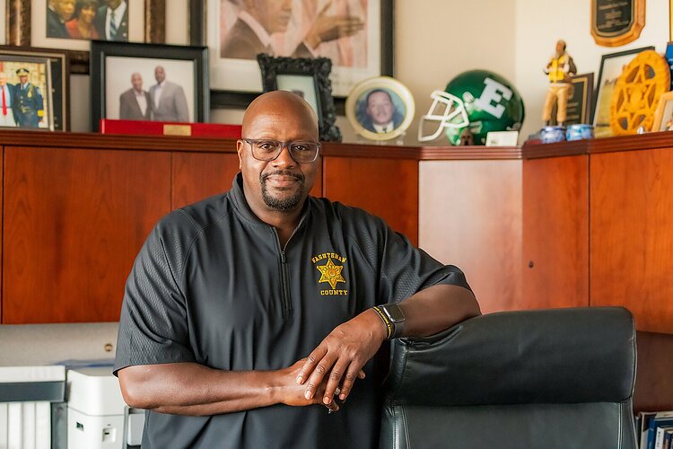 Washtenaw County Sheriff Jerry Clayton.
