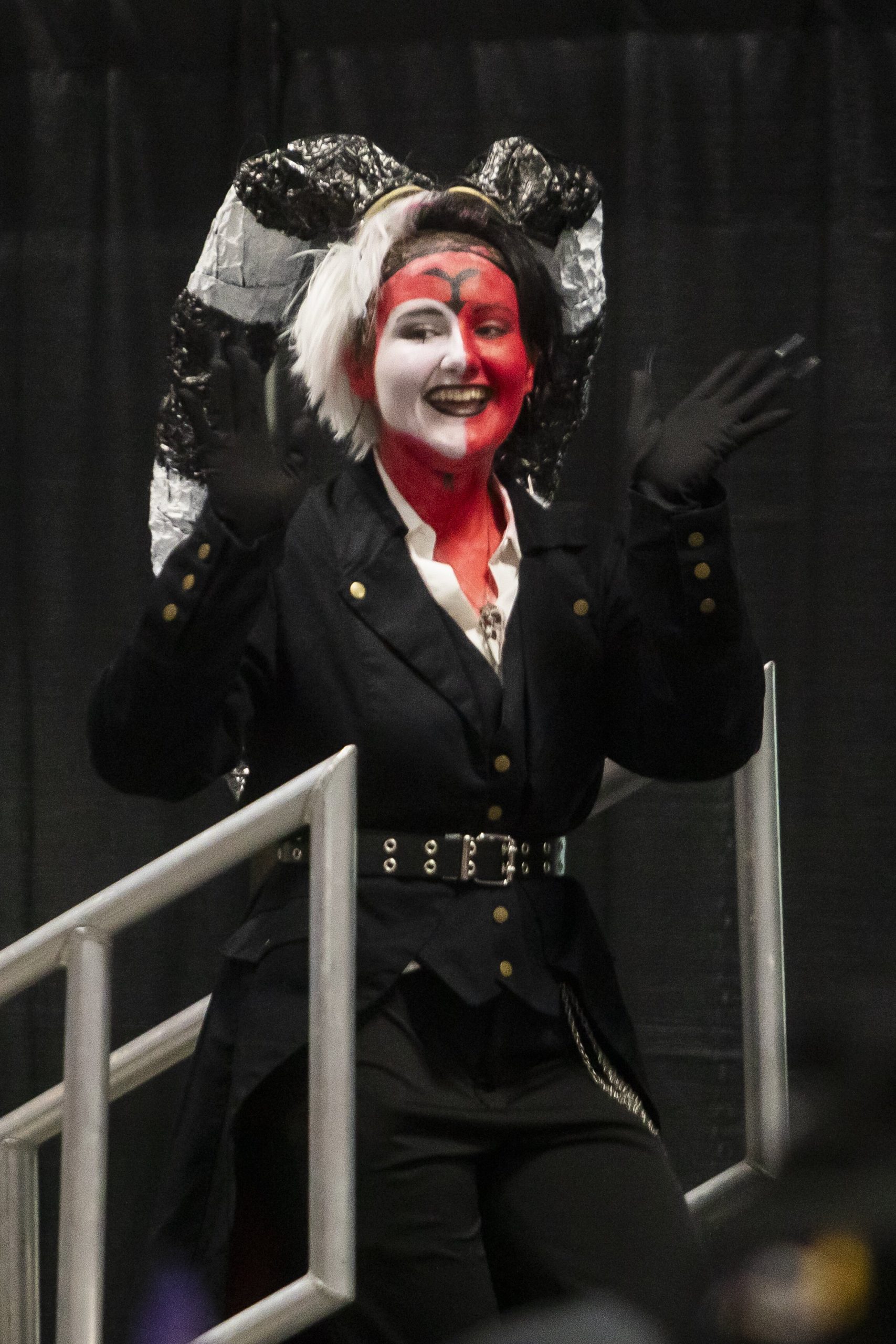 Winners are announced for a cosplay contest during Really Cool Comic Con on Sunday, Aug. 6, 2023, at the Dort Financial Center in Flint.