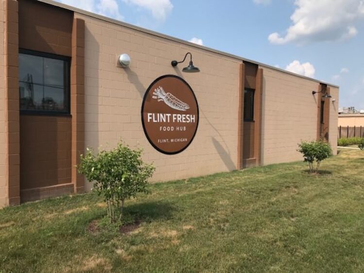 The Flint Fresh Food Hub, located at 3325 E Court St. in Flint.