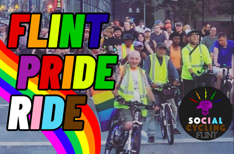 Social Cycling Flint is hosting their first Flint PRIDE Ride on Saturday, June 24, at 7 PM.