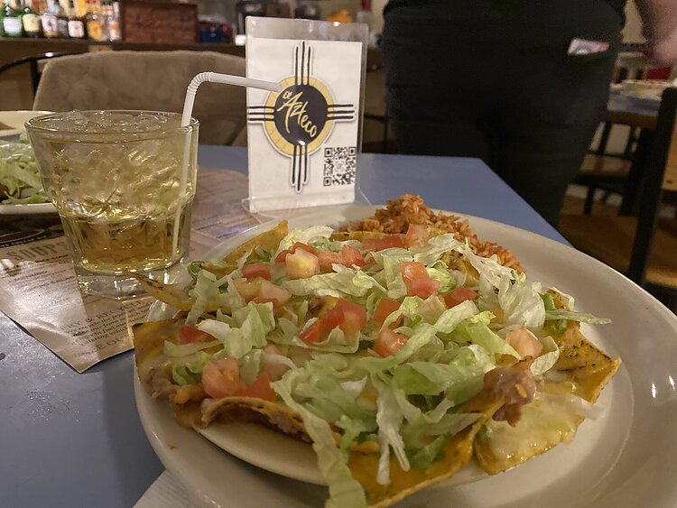 A meal at El Azteco West in Lansing. The restaurant partnered with NorthWest Initiative to feature only 100% organic juice with its kids' meals.