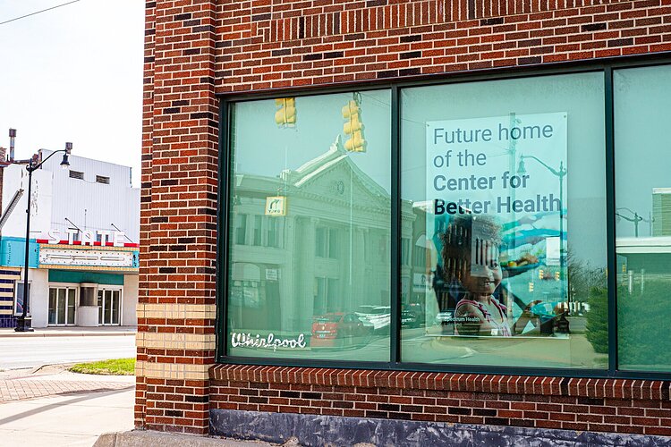 The future site of the expanded Center for Better Health and Wellness.
