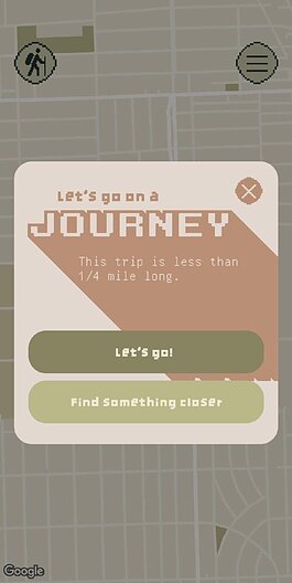 An interactive app helps people discover new parts of the communities where they live. (Photo courtesy of the We Poke Along project)
