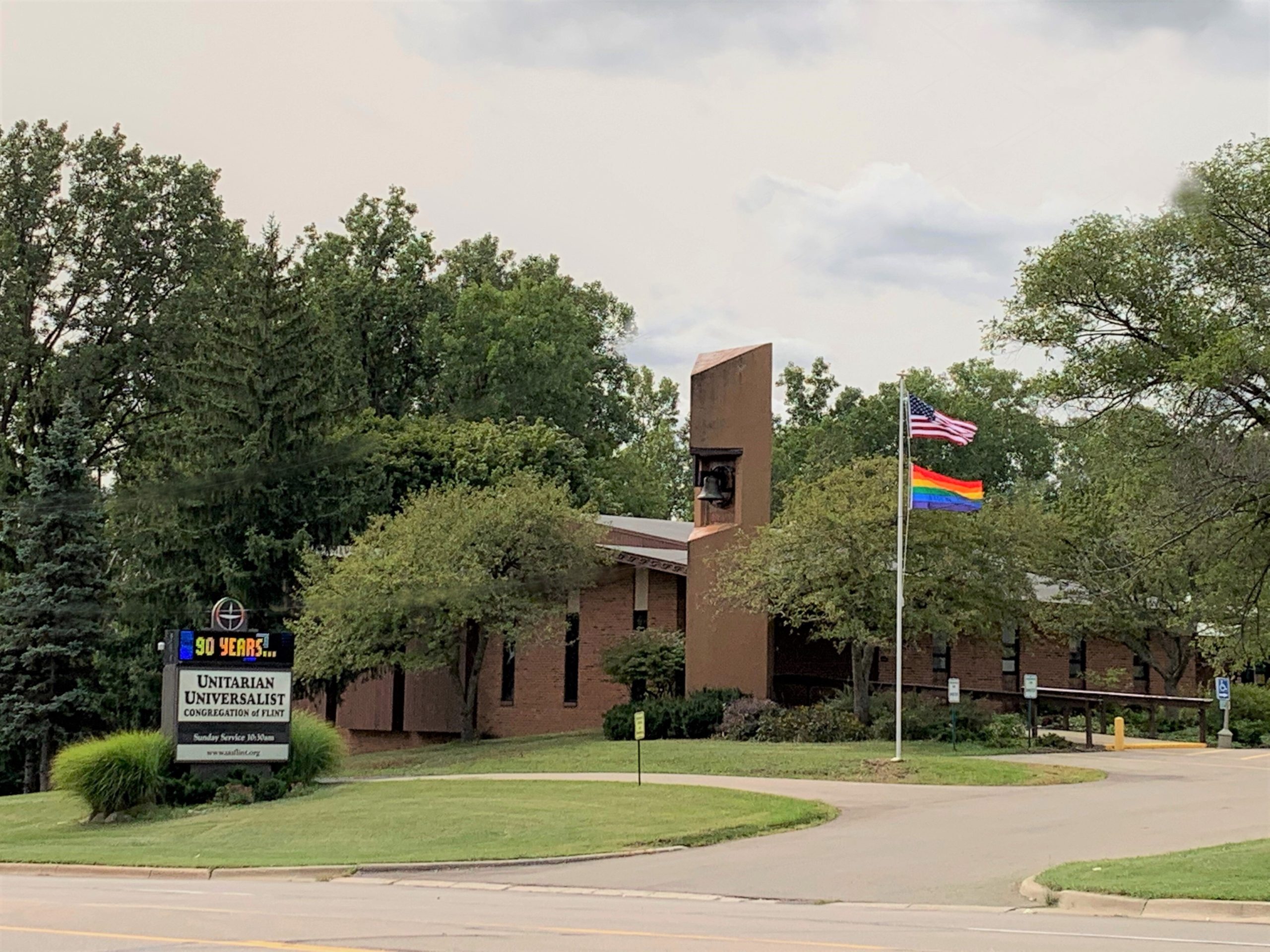 Unitarian Universalist Congregation of Flint is located at 2474 S. Ballenger Hwy in Flint. 
