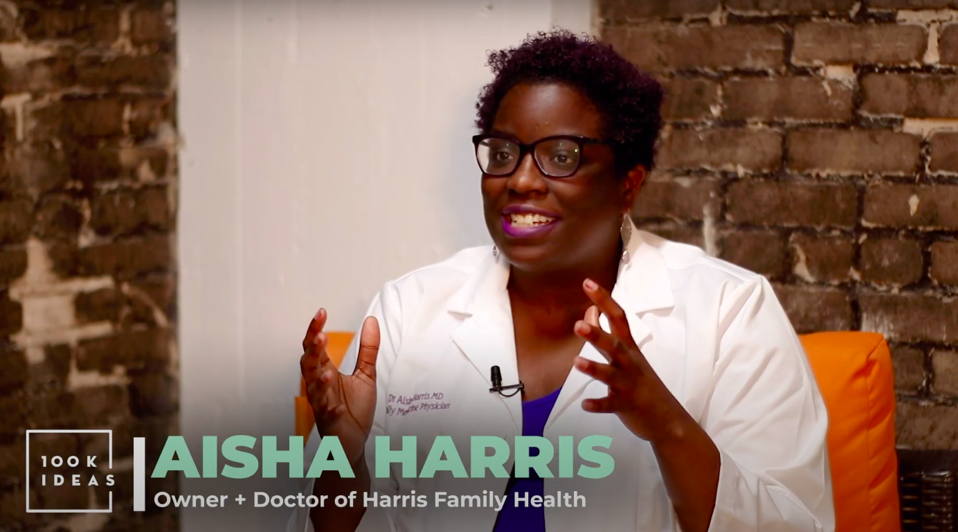 Dr. Aisha Harris' Harris Family Health provides direct primary care on a monthly, membership-based service rather than accepting and billing insurance companies.