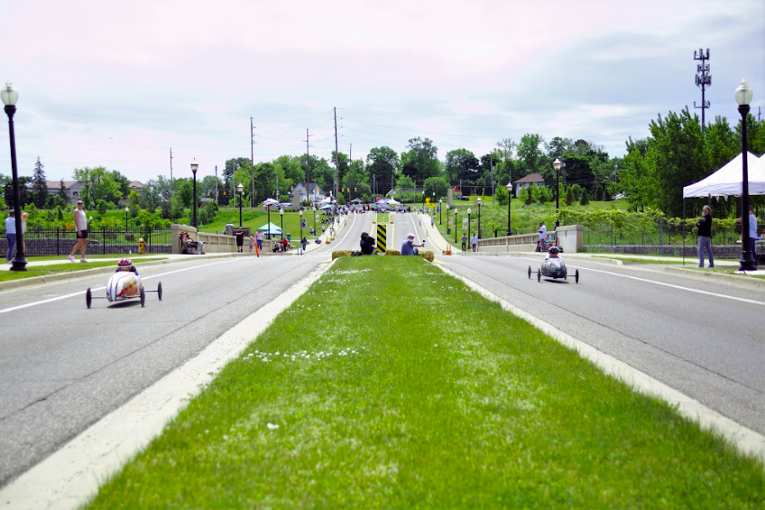 The 2nd annual Flint Soap Box Derby Race was held at Chevy Commons State Park, located on N. Chevrolet Avenue in Flint, on June 4, 2022.
