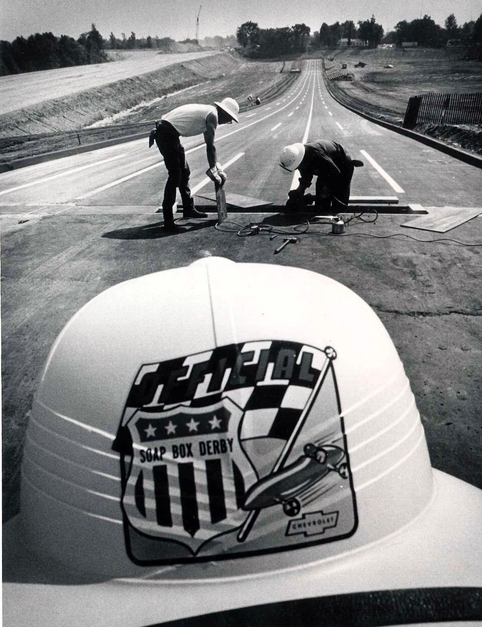 A vintage look at the earlier days of the Flint Soap Box Derby.