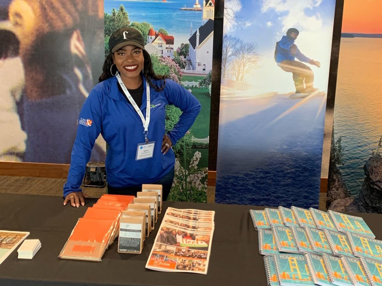 Amari Steward at the Meeting Professionals International Spring Summit in March 2022.
