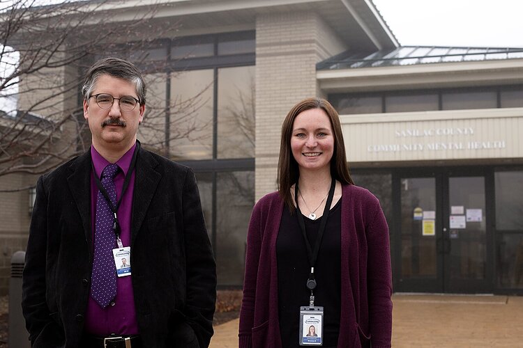 Wil Morris and Breonna Studer.