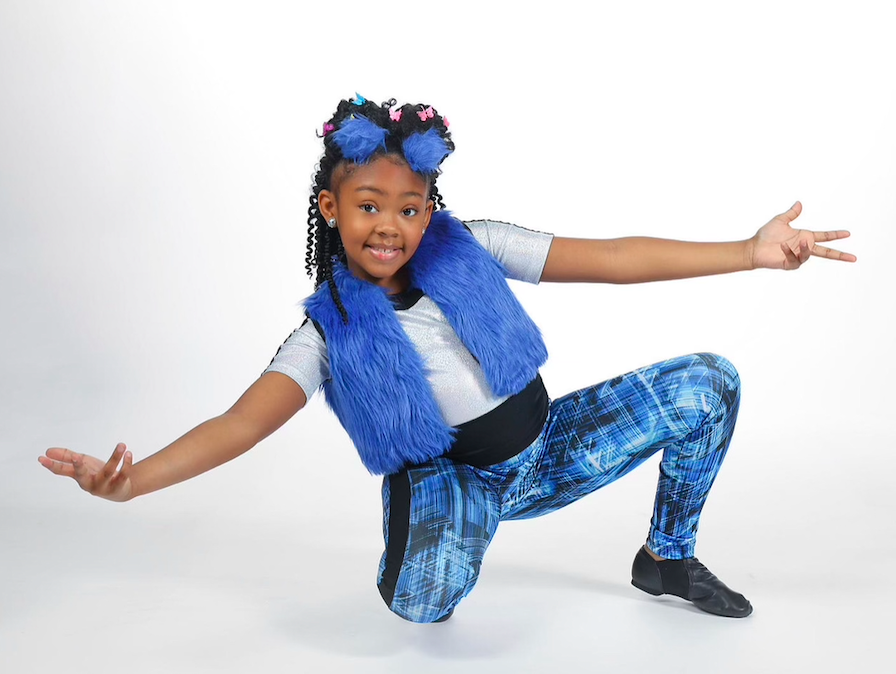 A young member of the Heart of Worship dance studio strikes a pose. (Courtesy photo | Alexandria Chrisele Photography)