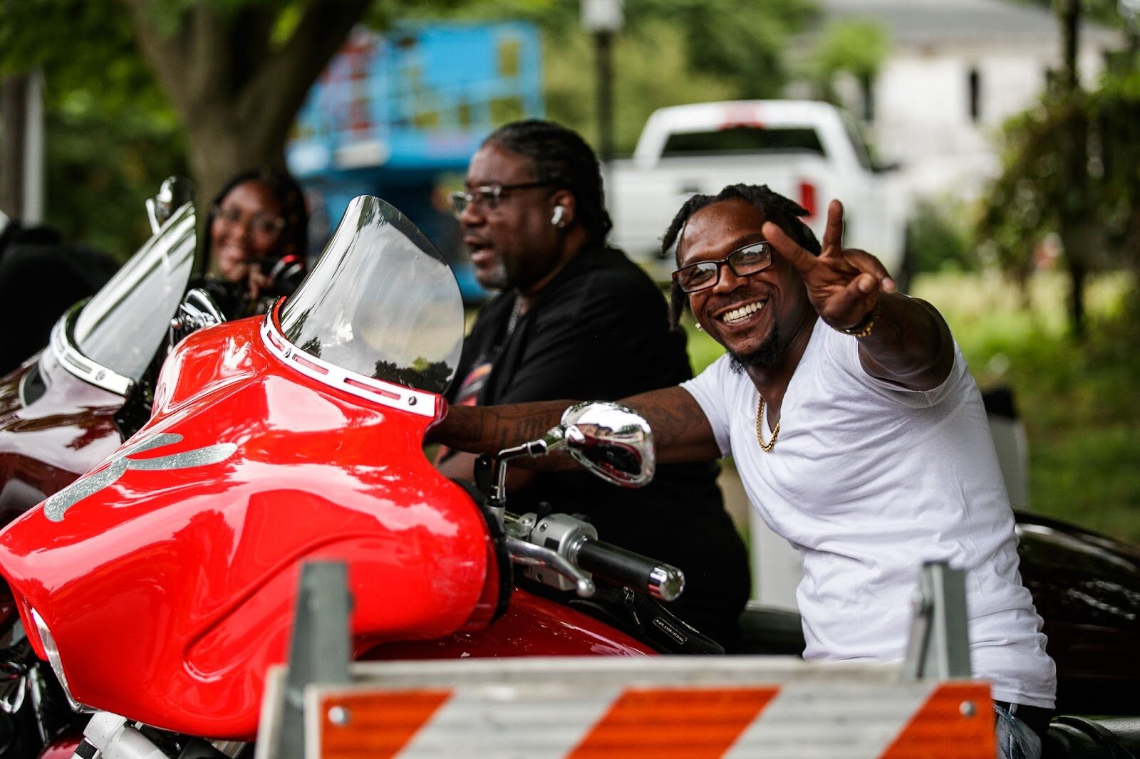 Scenes from during Porch Fest on Friday, July 15, 2022. (Jenifer Veloso | Flintside)