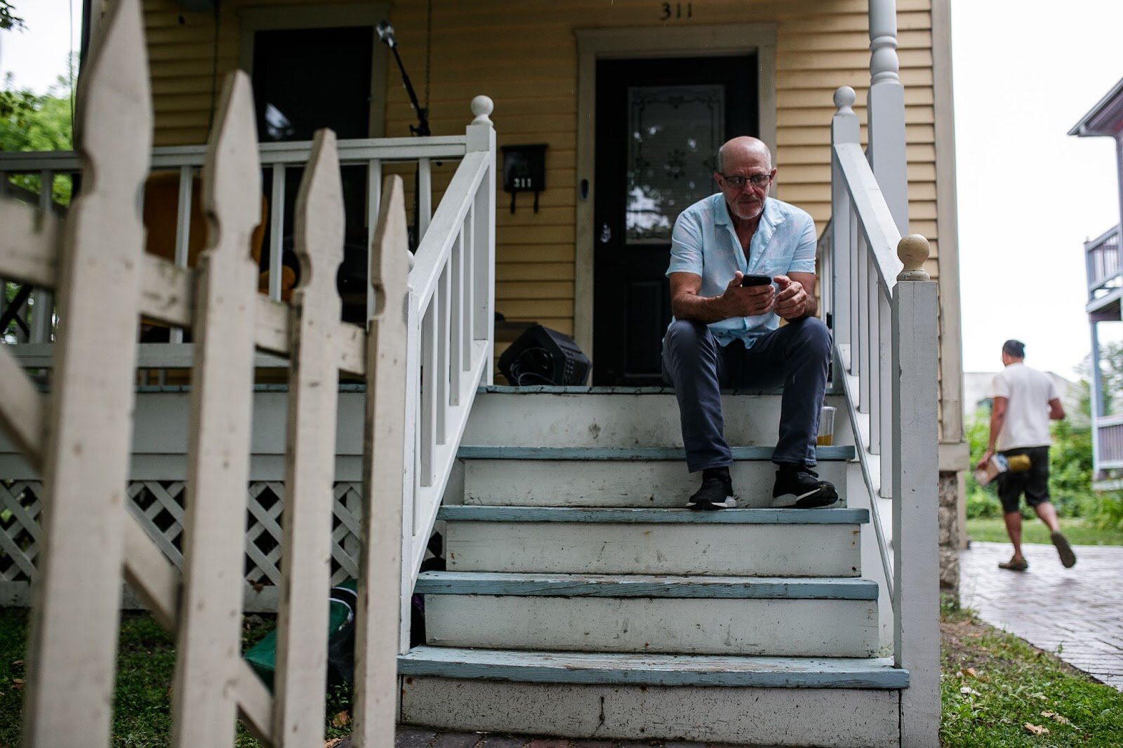 Scenes from during Porch Fest on Friday, July 15, 2022. (Jenifer Veloso | Flintside)
