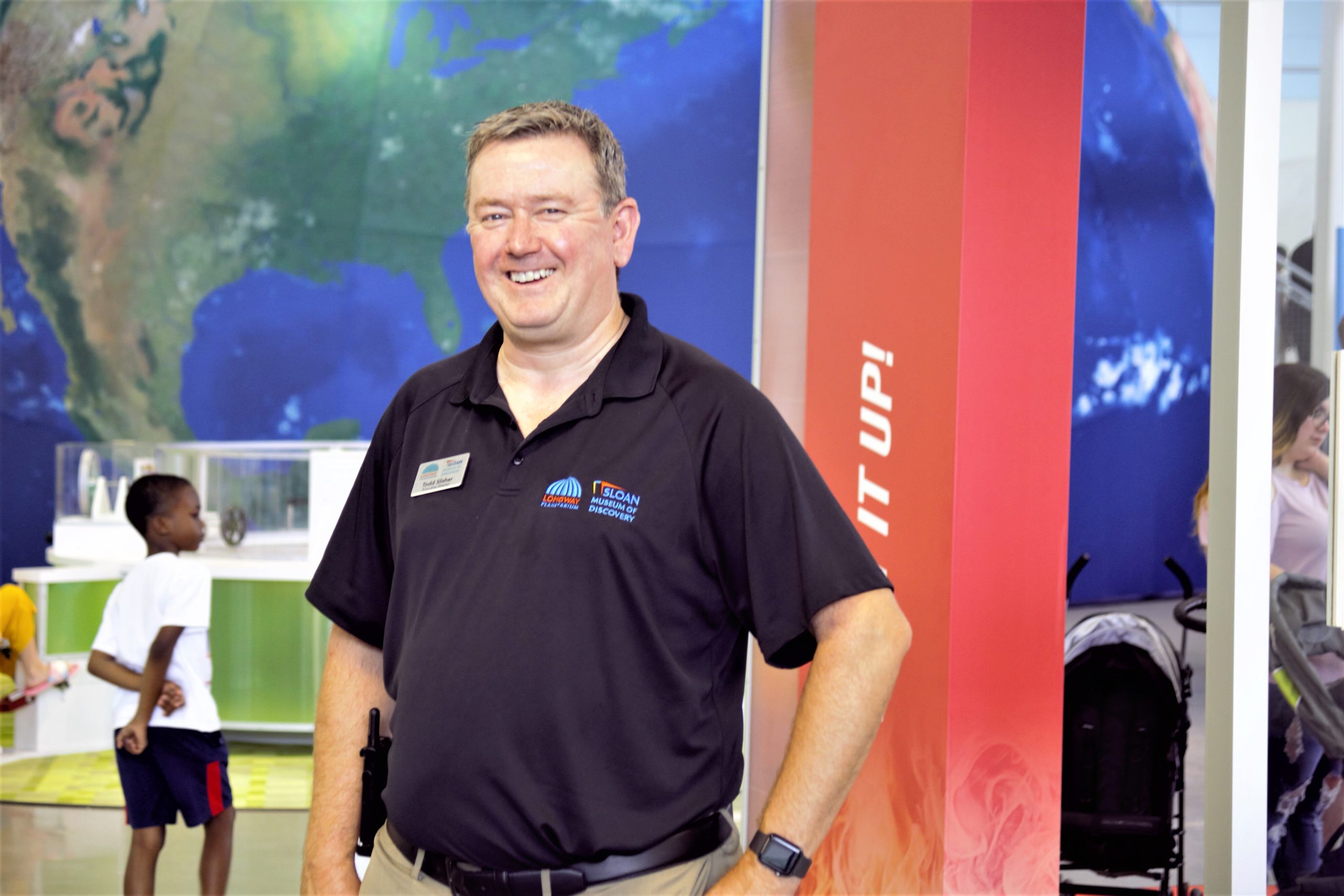 "To us, it was important for everyone to be involved." - Todd Slisher, Sloan Museum of Discovery Director