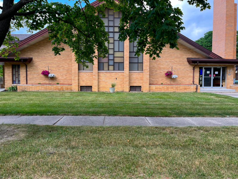 Blackwell AME Zion church sits as a pillar in the Sarvis Park community