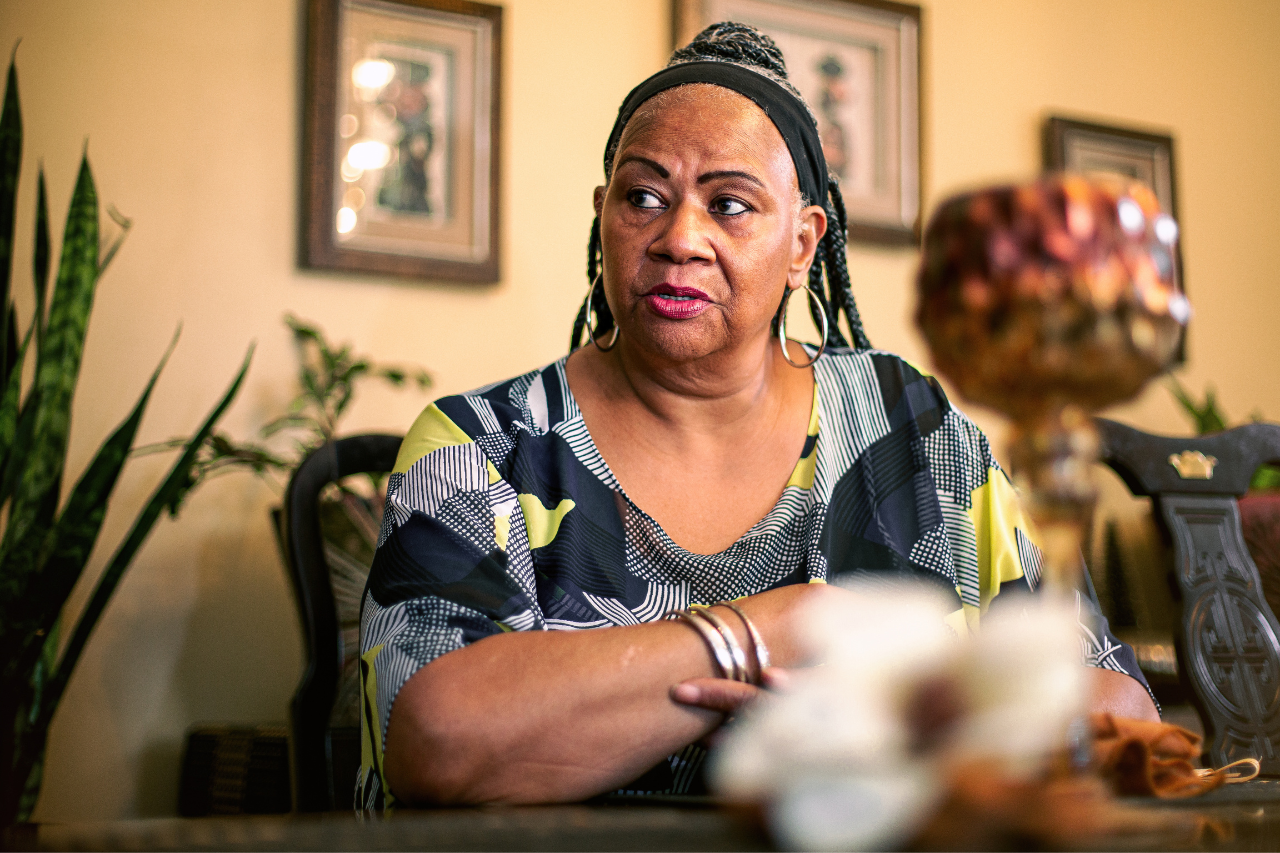 "When I moved, I was the first Black on Canniff Street. I was welcomed by some [whites], and some I wasn’t." - Eartha Logan 